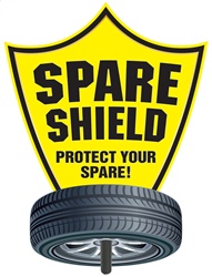 The Spare Shield Logo
